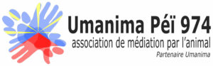 Logo association Umanima Peï 974, intervenants formés à la Médiation par l'animal sur l'île de la Réunion par Umanima Formation